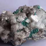 Calcite, Malachite, Duftite
8 x 7 cm
(Autor: Volkmar Stingl)