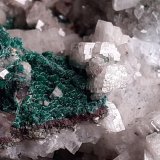Calcite, Malachite, Duftite
8 x 7 cm
(Autor: Volkmar Stingl)