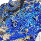 Azurite, Chalcophyllite
3,5 x 3 cm
(Autor: Volkmar Stingl)