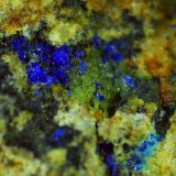 Azurite, Zincolivenite, Romanechite
5,5 x 3,5 cm
(Autor: Volkmar Stingl)