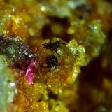Erythrite, Silver, Acanthite, Calcite
3 x 3 cm
(Autor: Volkmar Stingl)