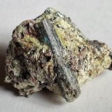 Cyanite, Fuchsite
3 x 2,5 cm
(Autor: Volkmar Stingl)