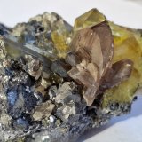 Anglesite, Quartz, Galena
6,5 x 4 cm
(Autor: Volkmar Stingl)