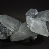 Calcite
105 x 70 x 60 mm ( biggest x-tal = 60 mm)
(Autor: Rob Schnerr)
