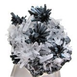 Stibnite, quartz, sphalerite
67 mm x 62 mm
(Autor: Carles Millan)