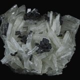 Baryte with Stibnite
60 x 50 x 30 mm
(Autor: Rob Schnerr)