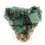 Fluorite
89 mm x 79 mm. Largest crystal: 21 mm on edge. Mass: 342 g.
(Autor: Carles Millan)