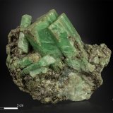 Beryl (variety emerald)
77 X 67 mm
(Autor: Manuel Mesa)
