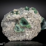 Fluorite on Quartz
112 X 81 mm
(Autor: Manuel Mesa)