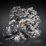Arsenopyrite, Quartz and Genthelvite
120 X 106 mm
(Autor: Manuel Mesa)