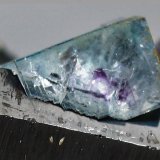 Fluorite on Ferberite
Fluorite crystal: 15 mm on edge
(Autor: Manuel Mesa)