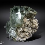 Fluorite and Calcite
100 x 92 mm
(Autor: Manuel Mesa)