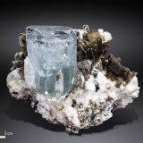 Beryl (variety aquamarine)
112 X 91 mm
(Autor: Manuel Mesa)