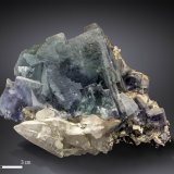 Fluorite with Quartz
85 x 60 mm
(Autor: Manuel Mesa)