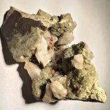 Copper, Silver, Prehnite, Calcite
100 mm x 80 mm x 60 mm
(Autor: Robert Seitz)