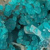 Rosasite, Hemimorphite
FOV = 4.0 mm
(Autor: Doug)