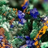 Azurite, Malachite
FOV = 3.3 mm
(Autor: Doug)