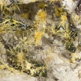 Aegirine, Hematite
FOV = 2.6 mm
(Autor: Doug)