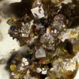 Pharmacosiderite, Carminite
FOV = 1.3 mm
(Autor: Doug)