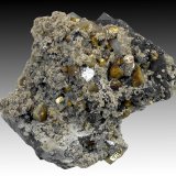Ferberite, Chalcopyrite, Pyrite, Muscovite
14 cm x 10 cm x 10 cm
(Autor: silvia)