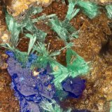 Malachite, Azurite
FOV = 1.7 mm
(Autor: Doug)