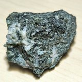 Ludwigite, Quartz, Calcite
64 mm x 55 mm. Mass: 117 g.
(Autor: Carles Millan)