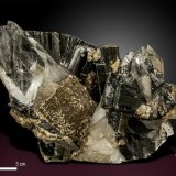Ferberite, Quartz and Siderite
112 x 64 mm
(Autor: Manuel Mesa)