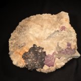 Baryte, Sphalerite, Fluorite
162 mm X 130 mm X 80 mm
(Autor: Robert Seitz)
