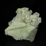 Feldspar Group (variety adularia), Chlorite Group, Quartz
4.0 x 3.5 cm
(Autor: am mizunaka)
