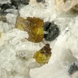 Andradite and Cuspidine
FOV 0.9 cm
(Autor: Cesar M. Salvan)