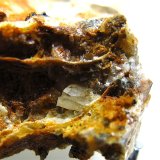 Anglesite on Baryte
crystal = 5 mm
(Autor: Jean Suffert)