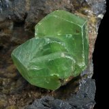 Anglesite on Galena
6.5 x 5 x 3 cm / main crystal: 1.6 cm
(Autor: MIM Museum)