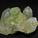 Fluorapatite, Quartz, Pyrite
7.6 x 5.0 cm
(Autor: am mizunaka)