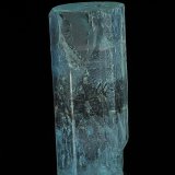 Beryl (variety aquamarine), Columbite-(Fe)
5.7 x 2.5 cm
(Autor: am mizunaka)