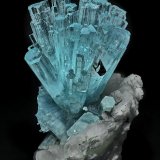 Beryl (variety aquamarine)
9.0 x 15.5 cm
(Autor: am mizunaka)