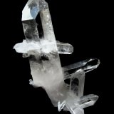 Quartz (var. Rock Crystal)
Specimen height 20,5 cm
(Autor: Tobi)