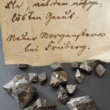 Arsenopyrite
Crystals up to 2 cm
(Autor: Andreas Gerstenberg)