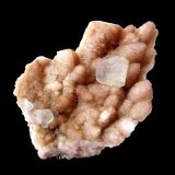 Fluorite on calcite
Specimen size 5 cm, largest fluorite crystal 1 cm
(Autor: Tobi)