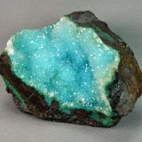 Quartz on Chrysocolla
6.0cm x 5.0cm
(Autor: rweaver)