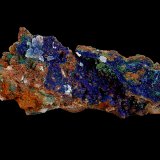 Azurite and Malachite
180 mm x 50 mm x 60 mm
(Autor: Dany Mabillard)