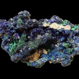 Azurite and Malachite
90 mm x 50 mm x30 mm
(Autor: Dany Mabillard)