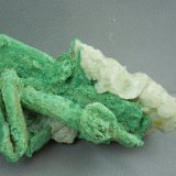 Malachite after Azurite with Calcite
8.0cm x 5.0cm
(Autor: rweaver)