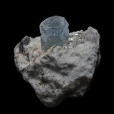 Beryl (variety aquamarine), Quartz, Muscovite
7.3 x 6.2 cm
(Autor: am mizunaka)