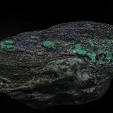 Beryl (variety emerald), Fluorite
18.2 x 11.2 x 6.7 cm
(Autor: am mizunaka)