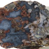 Cryolite (black), Fluorite (with Th), Siderite, Quartz, Galenite, Chalcopyrite
FoV: 7 x 6 cm
(Autor: kakov)