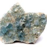 Fluorite
Specimen size 9 cm, largest fluorite crystal 1 cm
(Autor: Tobi)