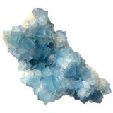 Fluorite
Specimen size 11,5 cm, largest crystal 1,5 cm
(Autor: Tobi)