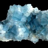 Fluorite
Specimen size 11,5 cm, largest fluorite crystal 1,5 cm
(Autor: Tobi)