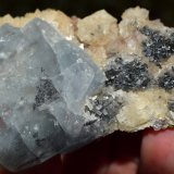 Baryte, Ferberite, Calcite
9 x 6 cm
(Autor: Deyu)
