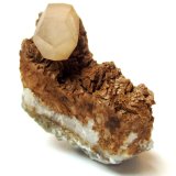Calcite on ankerite
Specimen size 3,5 cm, crystal 13 mm
(Autor: Tobi)